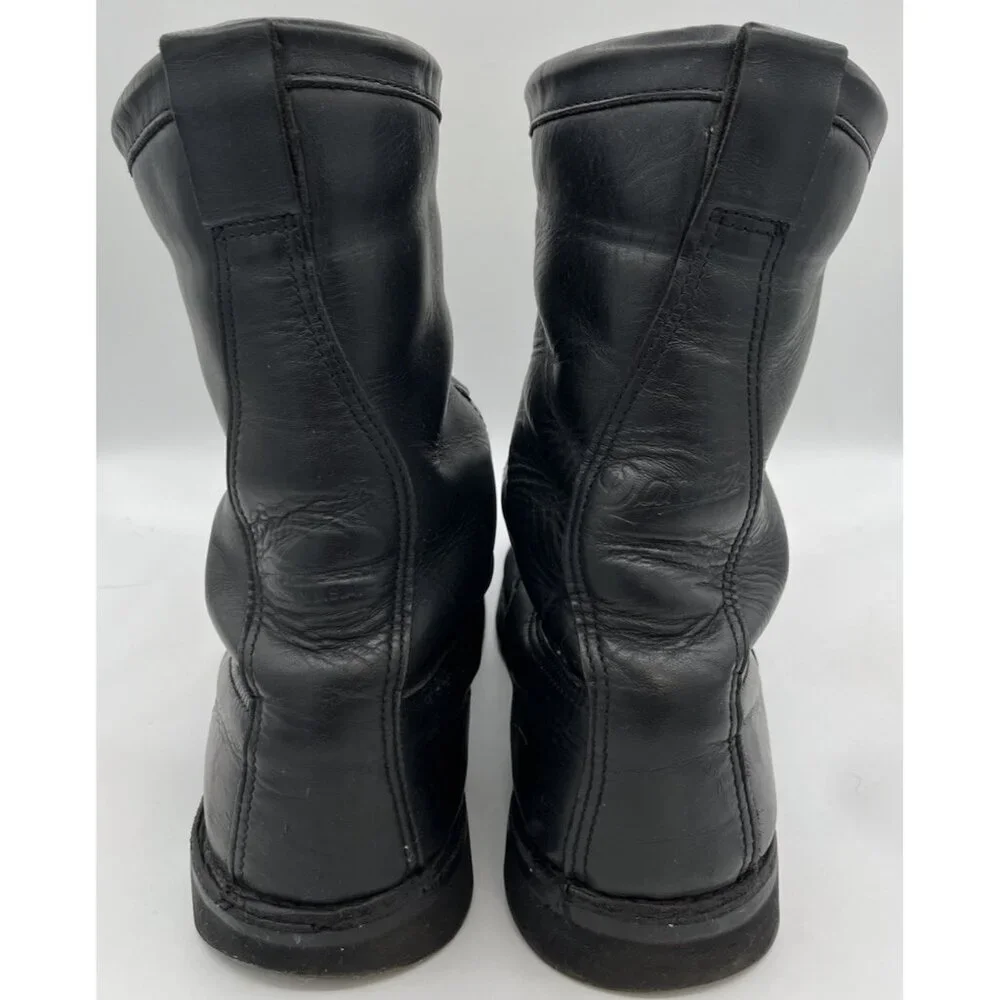 Mens Danner 69110 Fort Lewis USA 10” Black Leather Lace Tactical Boots Size 12D
